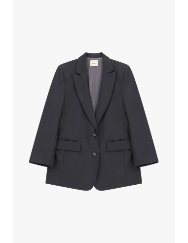 Blazer de dois botões com bolsos de aba Dixie