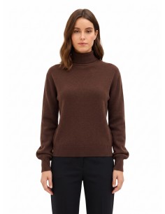 Camisola de gola alta em lã Rinascimento