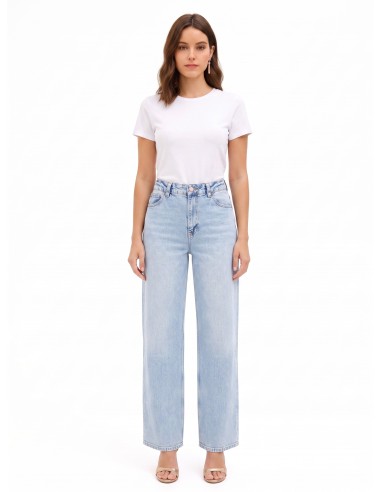 Jeans Palazzo Lavagem Clara Rinascimento