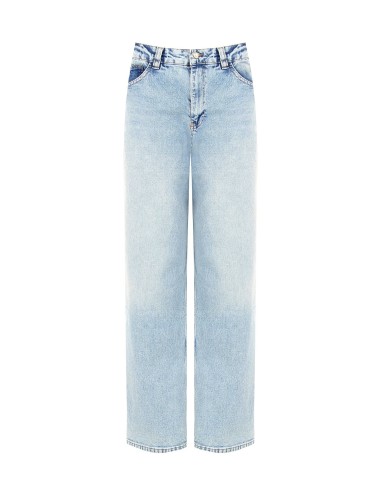 Jeans Palazzo Lavagem Clara Rinascimento