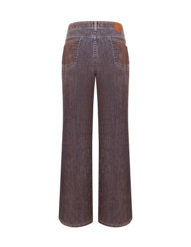 Jeans Wide Leg Aveludados Rinascimento