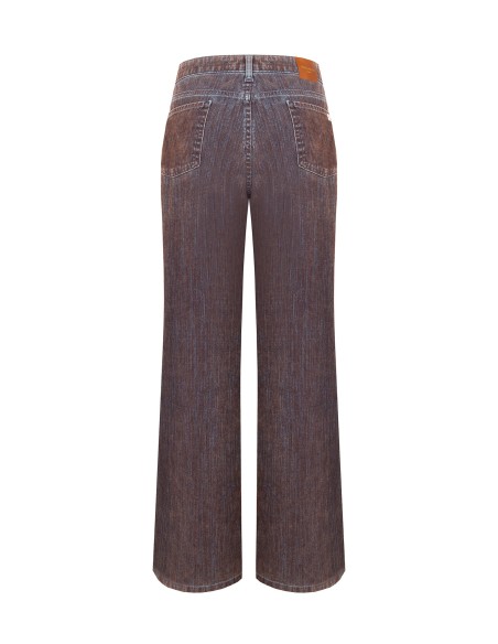 Jeans Wide Leg Aveludados Rinascimento