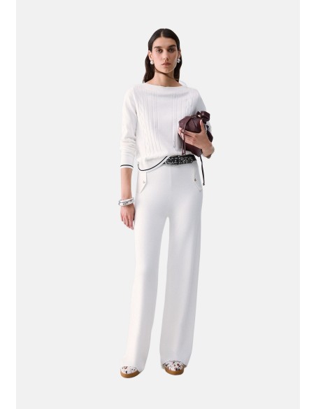 Camisola com orlas em contraste Liu Jo