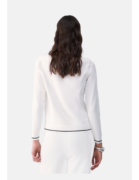 Camisola com contornos contrastantes Liu Jo