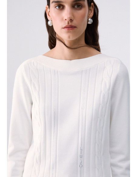Camisola com vivos em contraste Liu Jo