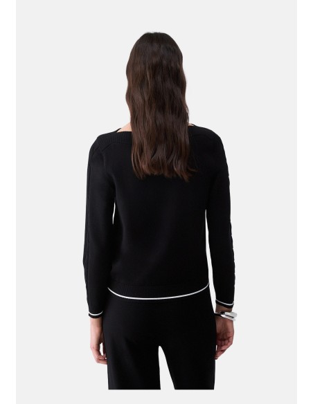 Camisola com vivos em contraste Liu Jo