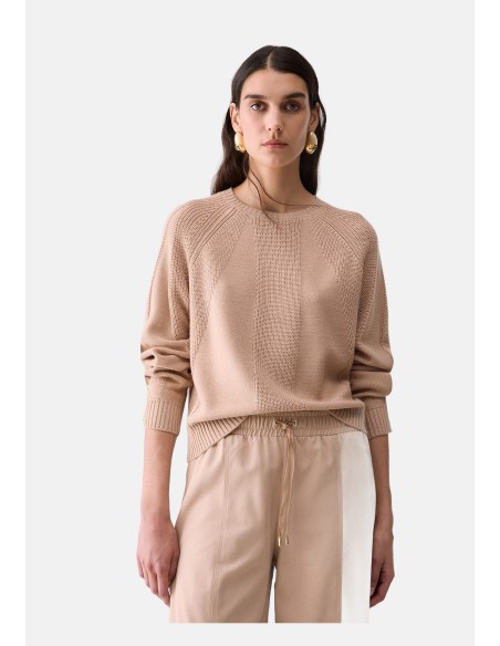 Camisola em mistura de lã com botões Liu Jo