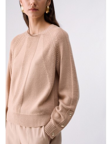 Camisola de mistura de lã com botões Liu Jo