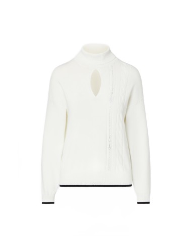 Camisola de gola alta com cut-out Liu Jo