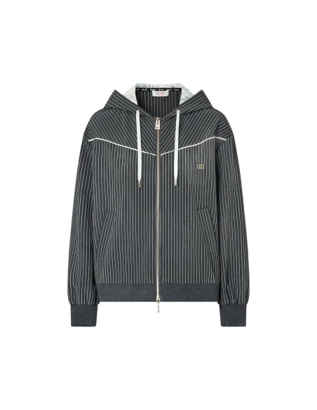 Sweatshirt com capuz em renda Liu Jo