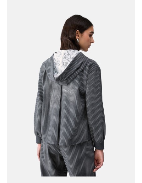 Sweatshirt com capuz em renda Liu Jo