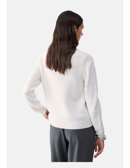 Camisola com aplique de joia Liu Jo