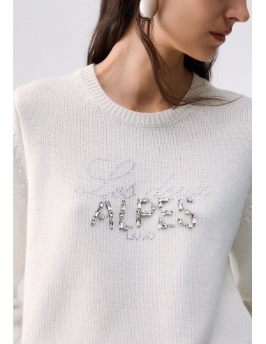 Camisola com detalhe de joia Liu Jo