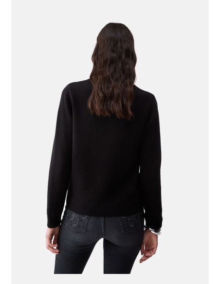 Camisola com detalhe de joia Liu Jo