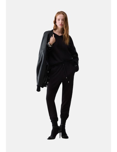 Sweatshirt com lantejoulas Liu Jo