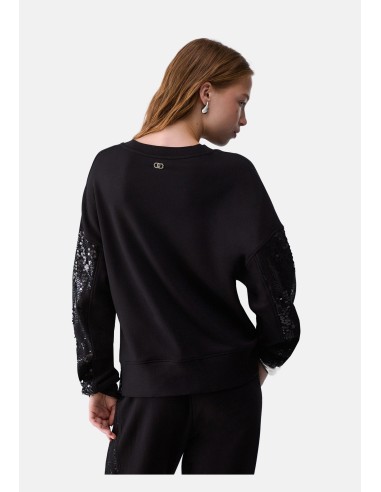 Sweatshirt com lantejoulas Liu Jo