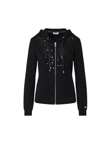 Sweatshirt com capuz e lantejoulas Liu Jo