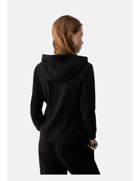 Sweatshirt com capuz e lantejoulas Liu Jo