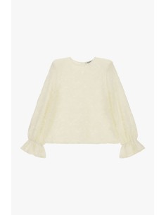 Camisola de renda com mangas balão Please 2