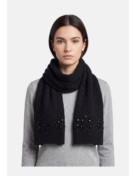 Cachecol de malha com tachas Liu Jo