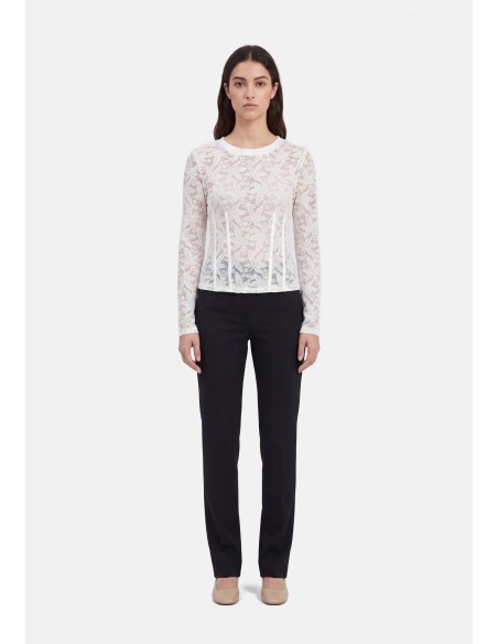 Camisola de renda e lurex Liu Jo