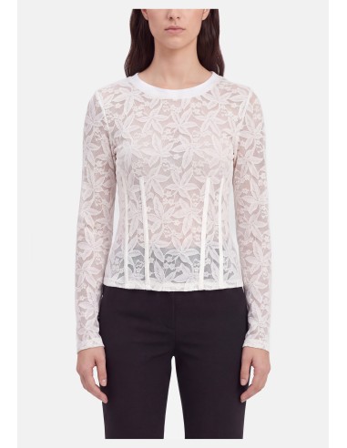 Camisola em renda e lurex Liu Jo