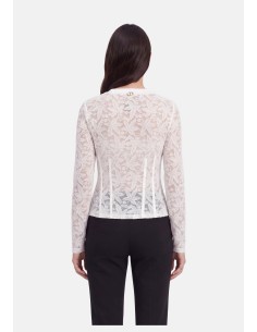 Camisola em renda e lurex Liu Jo 2