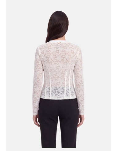 Camisola em renda e lurex Liu Jo