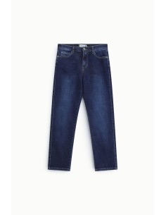 Jeans de perna direita com cinco bolsos Please 2