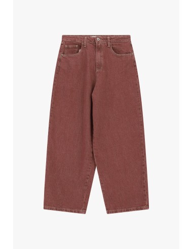 Jeans de perna larga, corte cropped, de cinco bolsos Please