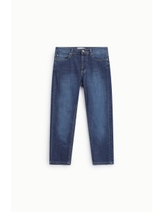 Jeans de perna direita com cinco bolsos Please 2