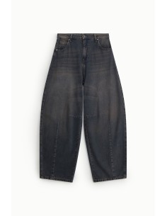 Jeans de corte Balloon com costuras frontais Dixie 2