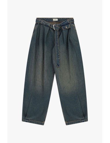 Jeans Paperbag de Cintura Alta com Cinto a Condizer Dixie