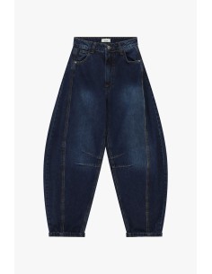 Jeans Balloon com Costuras Modeladas Dixie 2