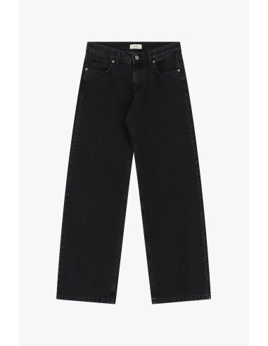 Jeans de perna larga com cinco bolsos Dixie
