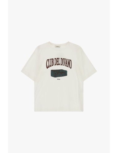 T-shirt de manga curta com estampado Club Del Divano Dixie