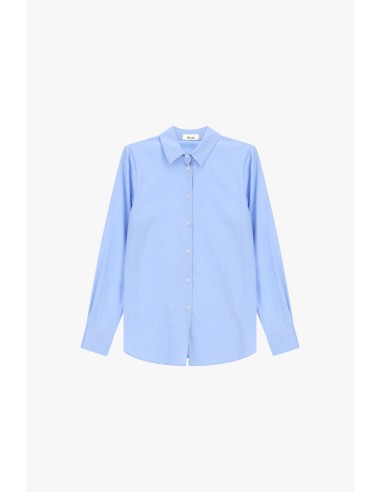 Camisa clássica com mangas compridas e fecho frontal com botões Dixie