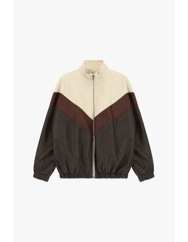 Bomber com padrão Chevron e fecho frontal Dixie
