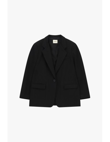 Blazer com lenço estampado e franjas laterais Dixie
