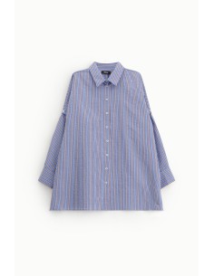 Camisa Comprida às Riscas com Mangas Cut-Out Dixie 2
