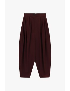 Calças Palazzo Cropped com Pregas Frontais Dixie 2