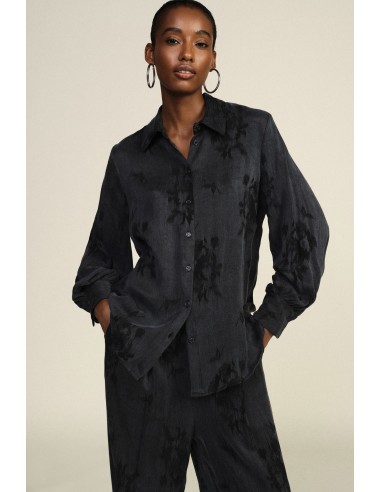 Camisa Dixie com padrão floral e mangas compridas