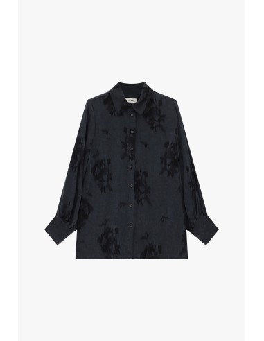 Camisa Dixie com padrão floral e mangas compridas
