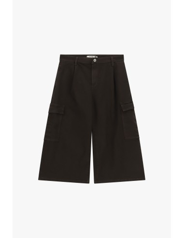 Bermudas com bolsos cargo e perna larga Please