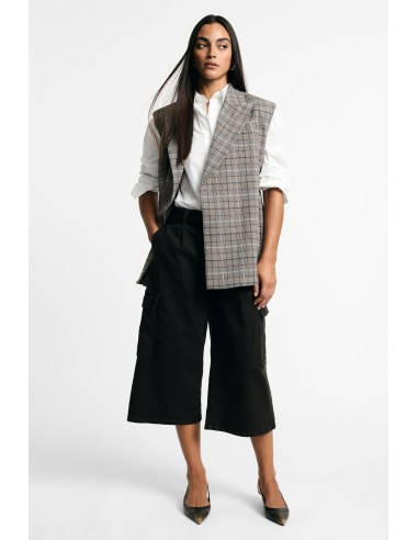 Bermudas com bolsos cargo e perna larga Please