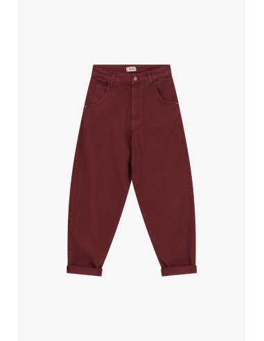 Calças de corte chino com dobra no tornozelo Dixie