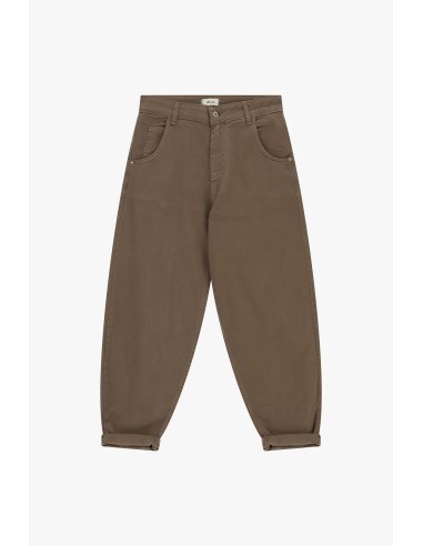 Calças de corte chino com dobra no tornozelo Dixie