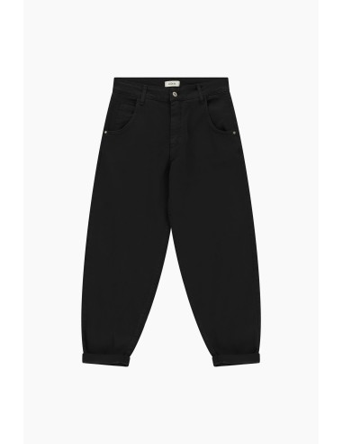 Calças de corte chino com dobra no tornozelo Dixie