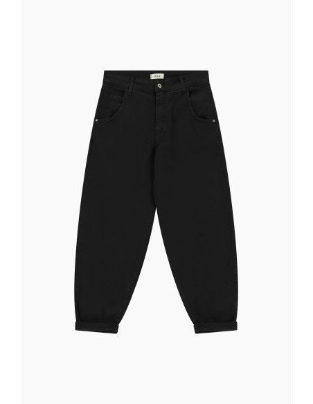 Calças de corte chino com dobra no tornozelo Dixie