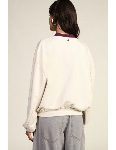 Sweatshirt de gola redonda com estampado gráfico Rebel Dixie